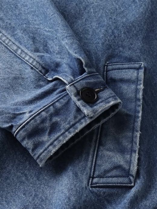 S.F.C WASHED DENIM JACKET / Washed blue