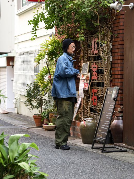 S.F.C WASHED DENIM JACKET / Washed blue