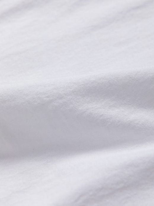 ANACHRONORM SPACE NEEDLE DAMAGED L/S T-S / White