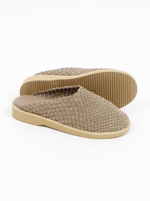 molle shoes WOVEN LEATHER CROG / Nomad suede