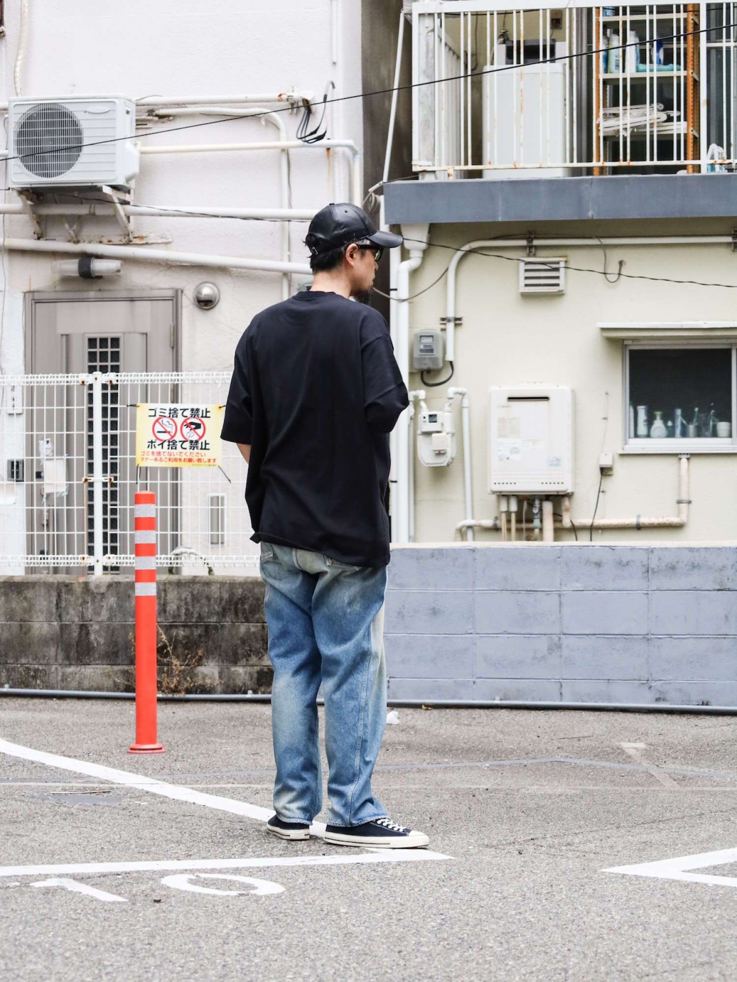 25ss seesee NEW BASIC SS TEE OFFICIAL 黒 S.F.C NEW BASIC SS TEE / Black | FLATBUSH（フラットブッシュ