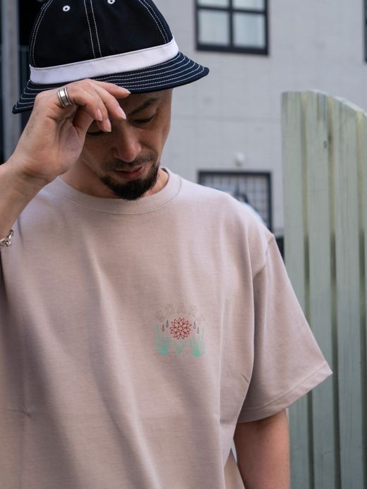 ROARK REVIVAL "ARTIFACTS OF ADVENTURE" 9.3oz H/W TEE / Beige
