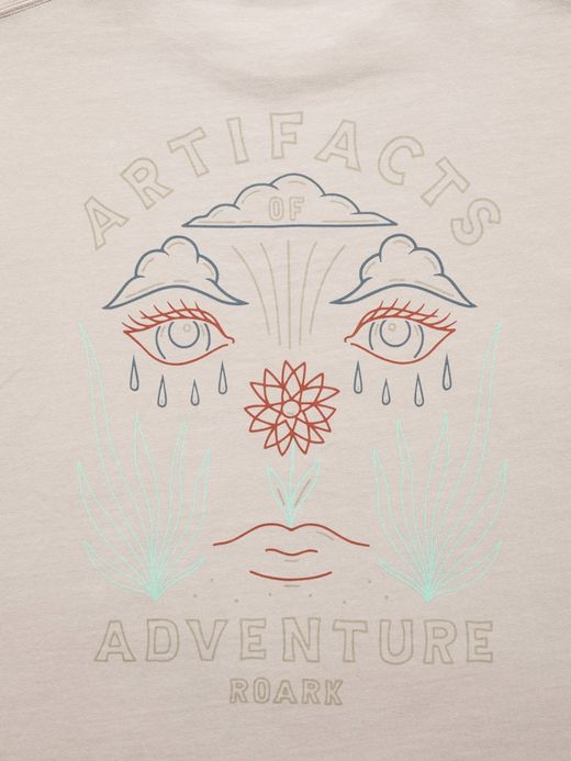 ROARK REVIVAL "ARTIFACTS OF ADVENTURE" 9.3oz H/W TEE / Beige