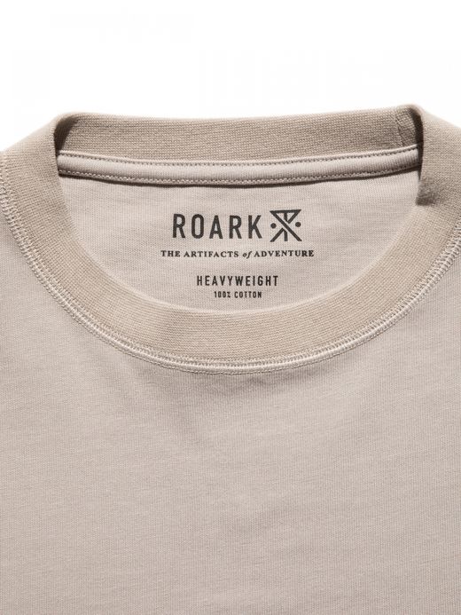 ROARK REVIVAL "ARTIFACTS OF ADVENTURE" 9.3oz H/W TEE / Beige