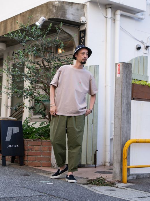 ROARK REVIVAL "ARTIFACTS OF ADVENTURE" 9.3oz H/W TEE / Beige