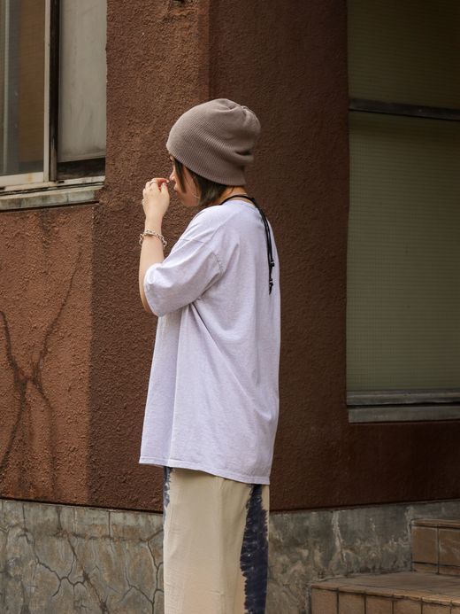 remilla ANGLE TEE / ホワイト杢