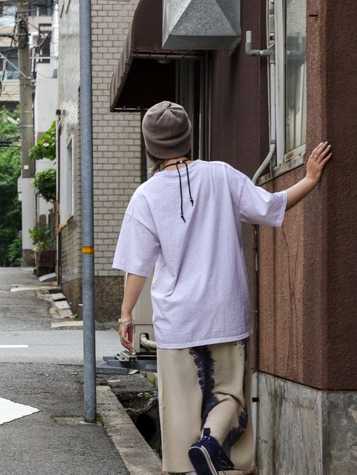 remilla ANGLE TEE / ホワイト杢