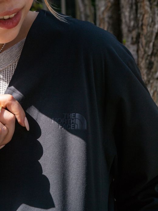 THE NORTH FACE TECH LOUNGE CARDIGAN / Black
