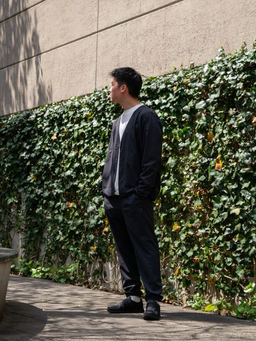 THE NORTH FACE TECH LOUNGE CARDIGAN / Black