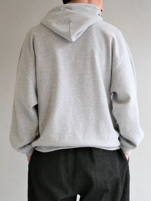 ANACHRONORM EMBROIDED 50/50 HOODED PARKER / Gray