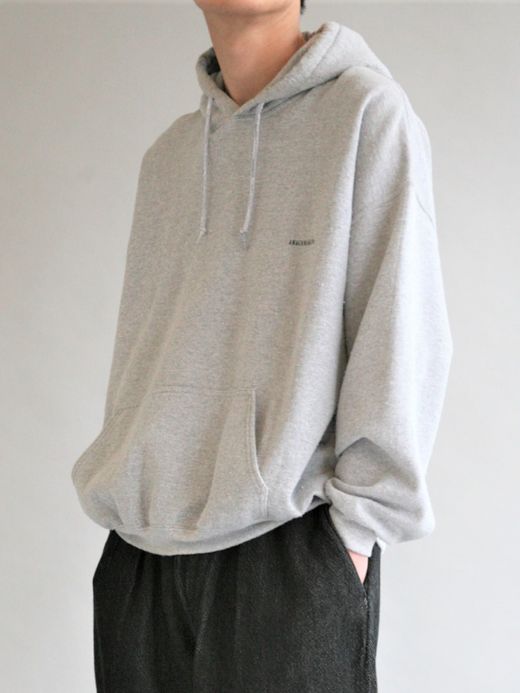 ANACHRONORM EMBROIDED 50/50 HOODED PARKER / Gray