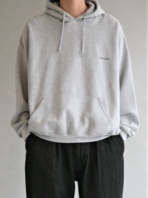 ANACHRONORM EMBROIDED 50/50 HOODED PARKER / Gray