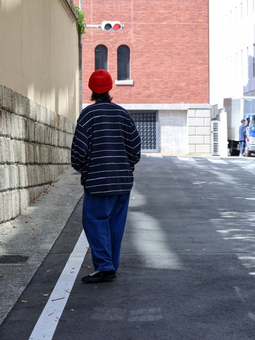 S.F.C BAGGY DENIM PANTS / Indigo Blue