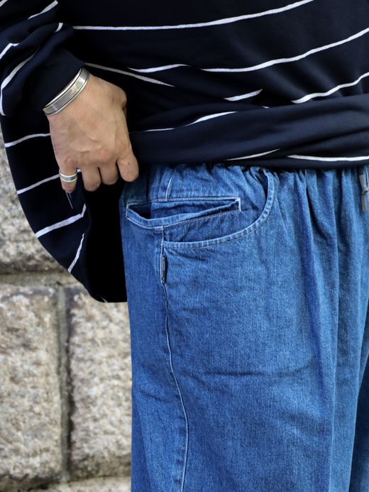 S.F.C BAGGY DENIM PANTS / Indigo Blue