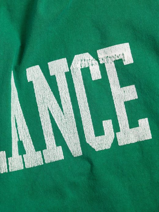 ANACHRONORM COLLEGE PRINT S/S T-S / Green