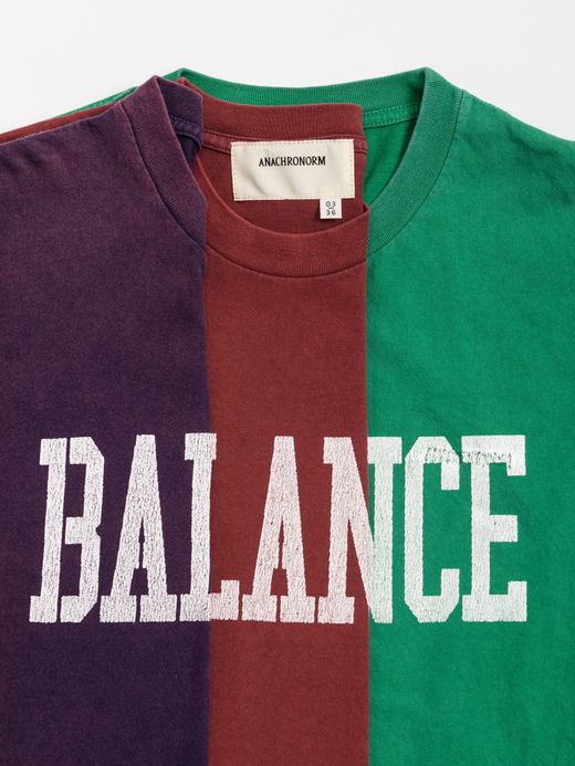 ANACHRONORM COLLEGE PRINT S/S T-S / Green