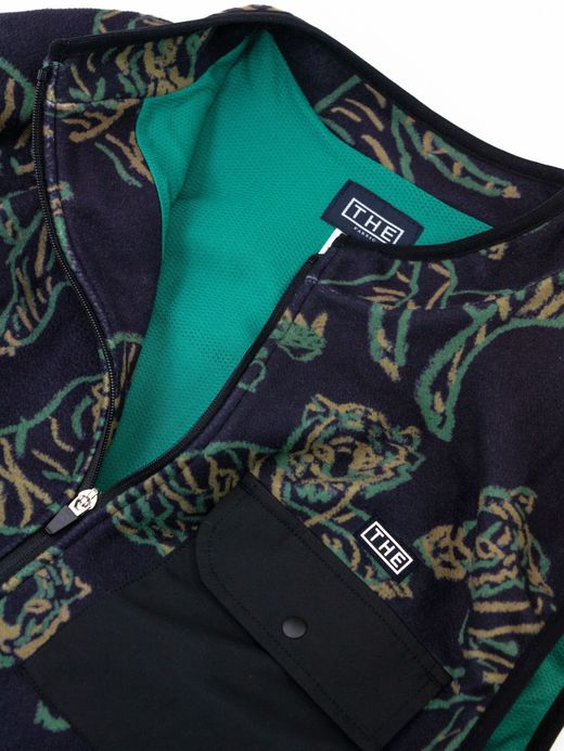 THE UNION TIGER FLEECE VEST / Navy