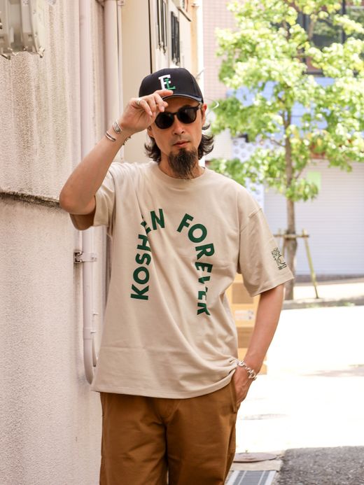 JHANKSON KOSHIEN FOREVER S/S TEE / Sand