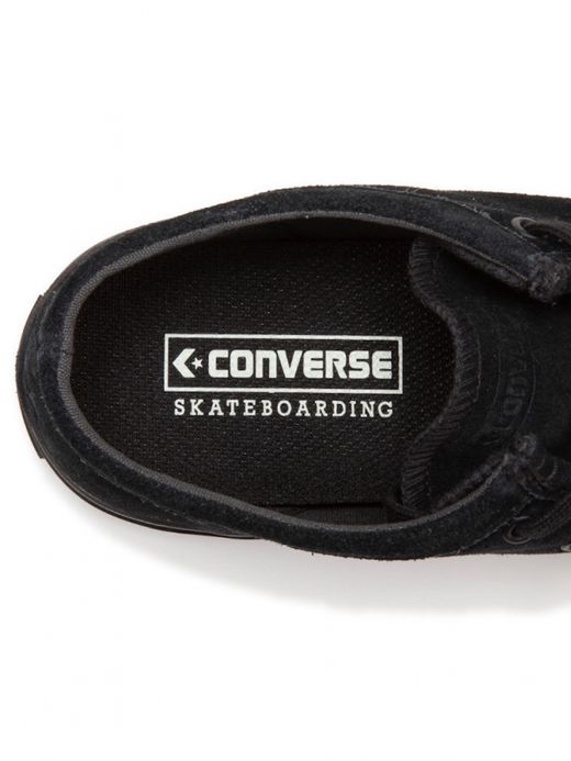 CONVERSE SKATEBOARDING CS MOCCASINS SK OX / Black monochrome