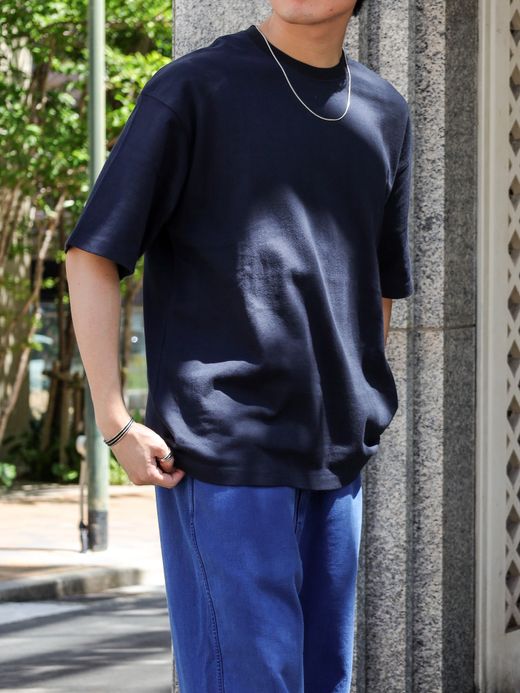 S.F.C BASIC S/S TEE / Navy
