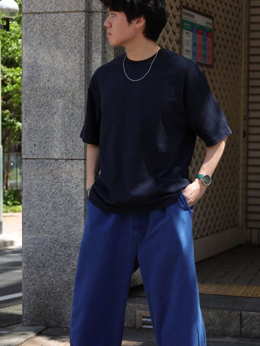 S.F.C BASIC S/S TEE / Navy