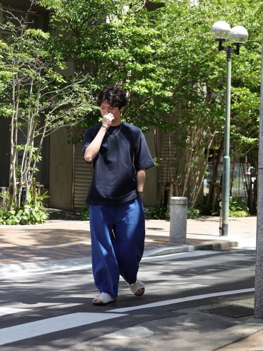 S.F.C BASIC S/S TEE / Navy