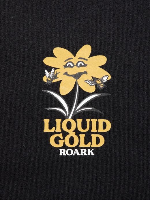 ROARK REVIVAL "LIQUID GOLD" L/S TEE / Black