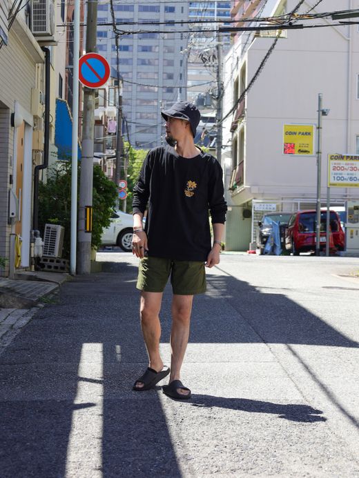 ROARK REVIVAL "LIQUID GOLD" L/S TEE / Black