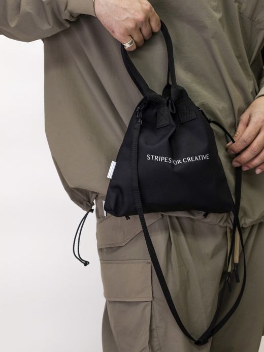 S.F.C SFC SHOULDER POUCH (BALLISTIC NYLON) / Black