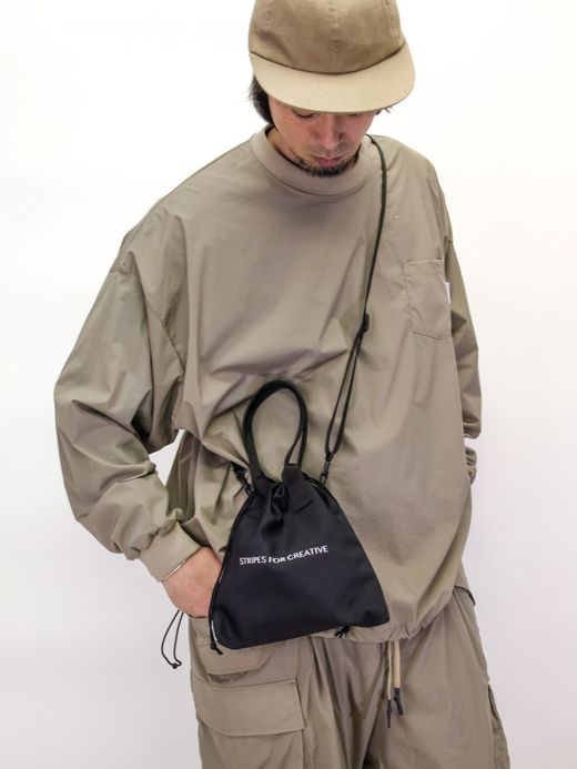 S.F.C SFC SHOULDER POUCH (BALLISTIC NYLON) / Black