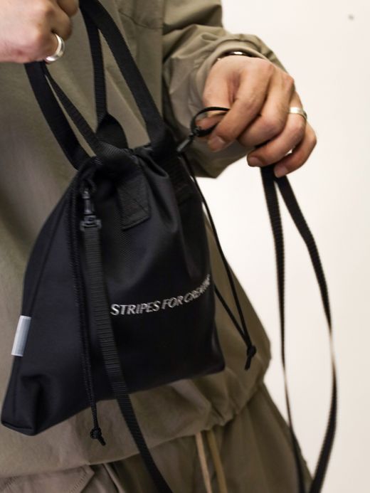 S.F.C SFC SHOULDER POUCH (BALLISTIC NYLON) / Black