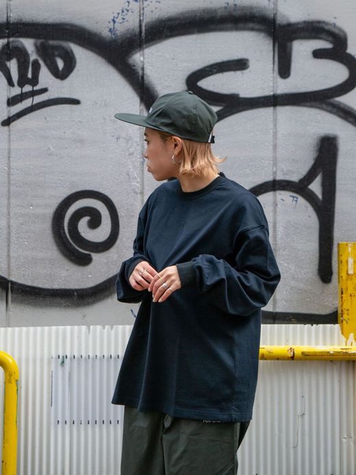 S.F.C BASIC L/S TEE / Navy