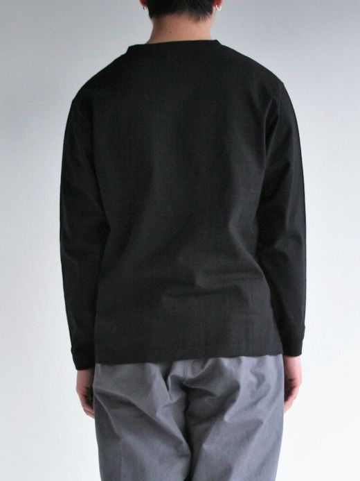 ANACHRONORM STANDARD HEAVY WEIGHT L/S T-S / Black