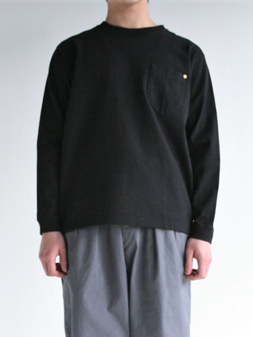 ANACHRONORM STANDARD HEAVY WEIGHT L/S T-S / Black