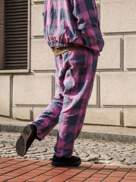 VOO BIG CHECK EZ SLACKS / Navy