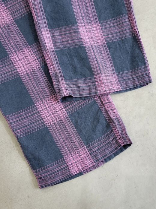 VOO BIG CHECK EZ SLACKS / Navy