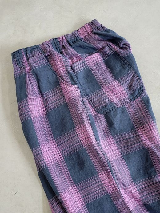 VOO BIG CHECK EZ SLACKS / Navy