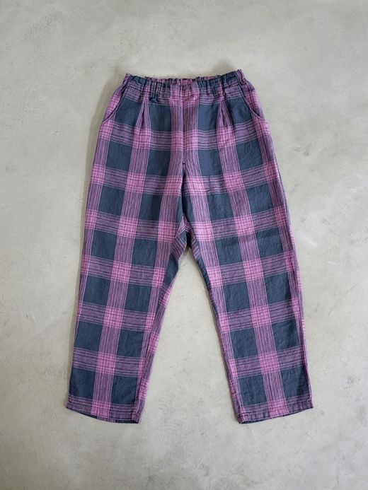 VOO BIG CHECK EZ SLACKS / Navy