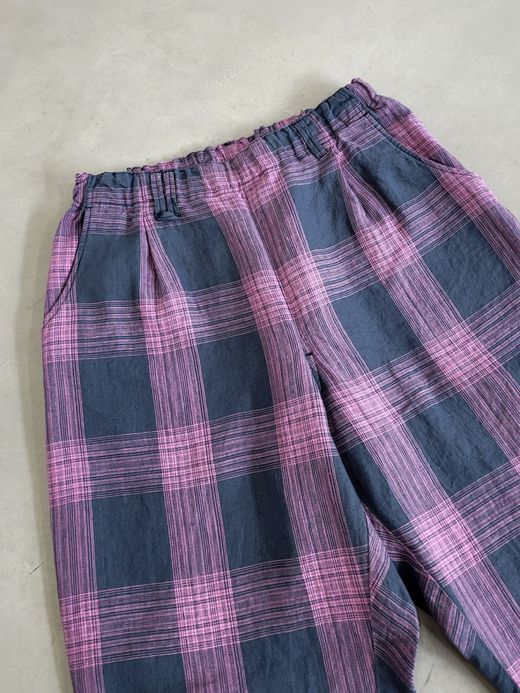 VOO BIG CHECK EZ SLACKS / Navy