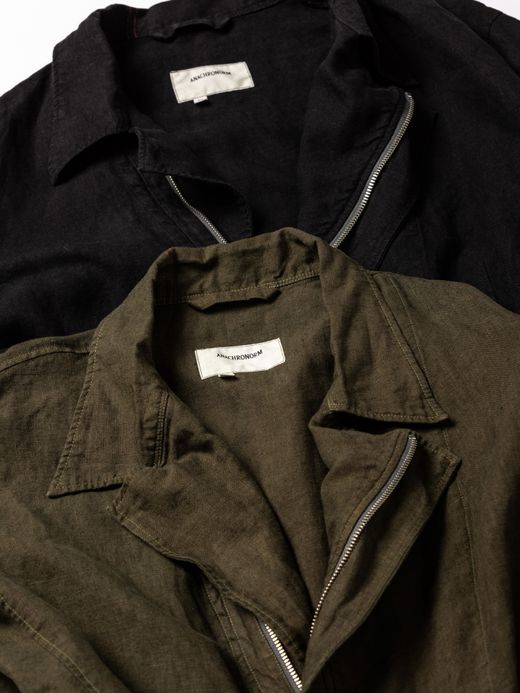 ANACHRONORM HELICREW MECHANIC COVERALL / Black