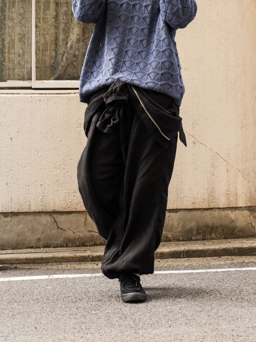 ANACHRONORM HELICREW MECHANIC COVERALL / Black