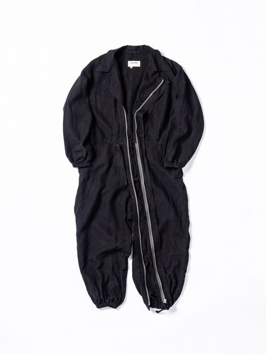 ANACHRONORM HELICREW MECHANIC COVERALL / Black