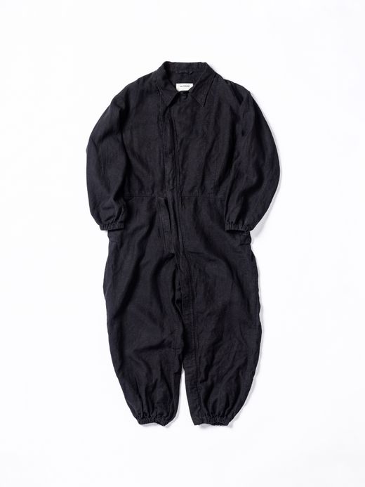 ANACHRONORM HELICREW MECHANIC COVERALL / Black