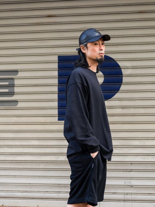 S.F.C NEW BASIC LS TEE / Black