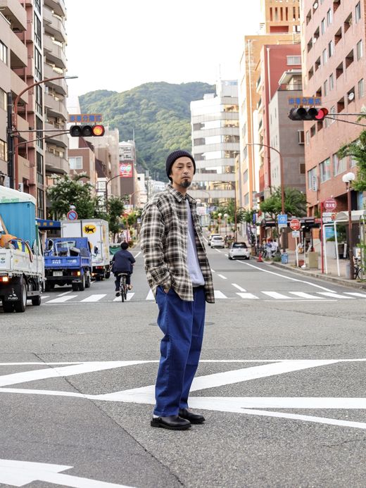 fulton "OWN WAY" SHJKT 改 / Green check