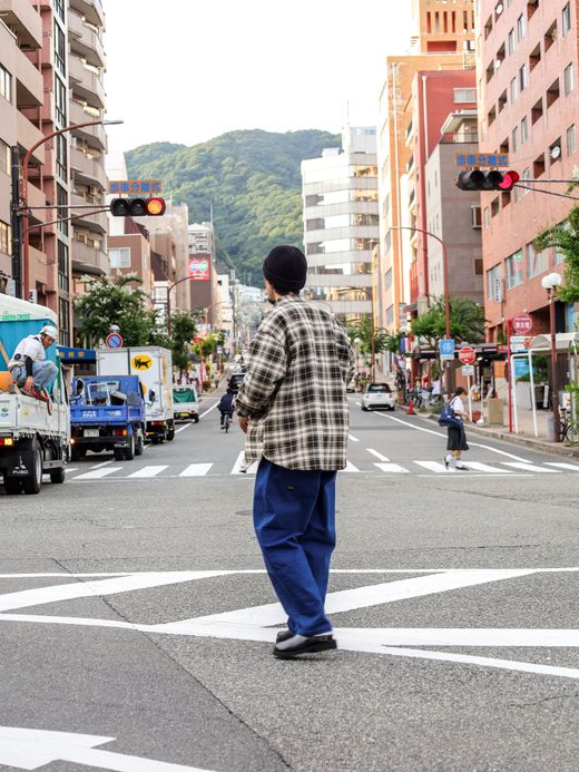 fulton "OWN WAY" SHJKT 改 / Green check