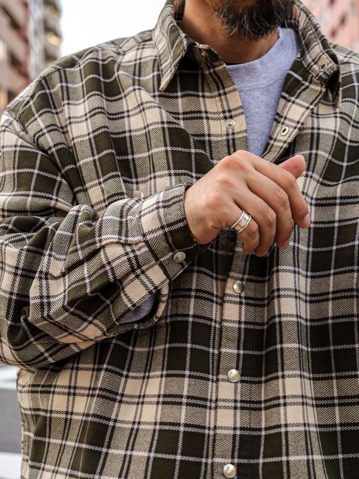 fulton "OWN WAY" SHJKT 改 / Green check