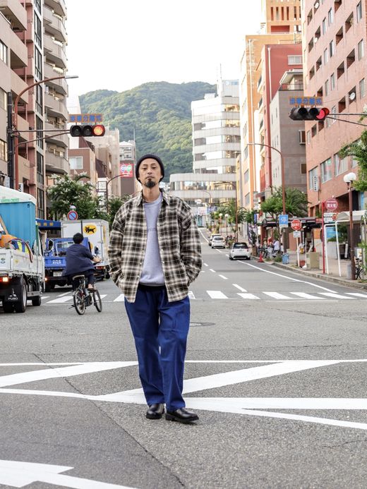 fulton "OWN WAY" SHJKT 改 / Green check