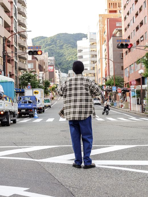fulton "OWN WAY" SHJKT 改 / Green check