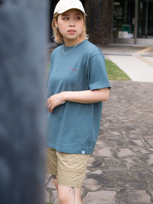 ROARK REVIVAL HEMPCOTTON H/W TEE / Hunter